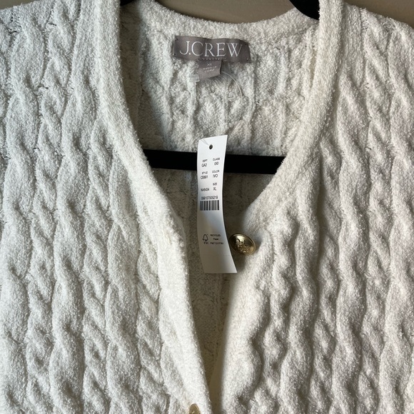 J. Crew Odette Cable-knit Cardigan - Picture 3 of 4